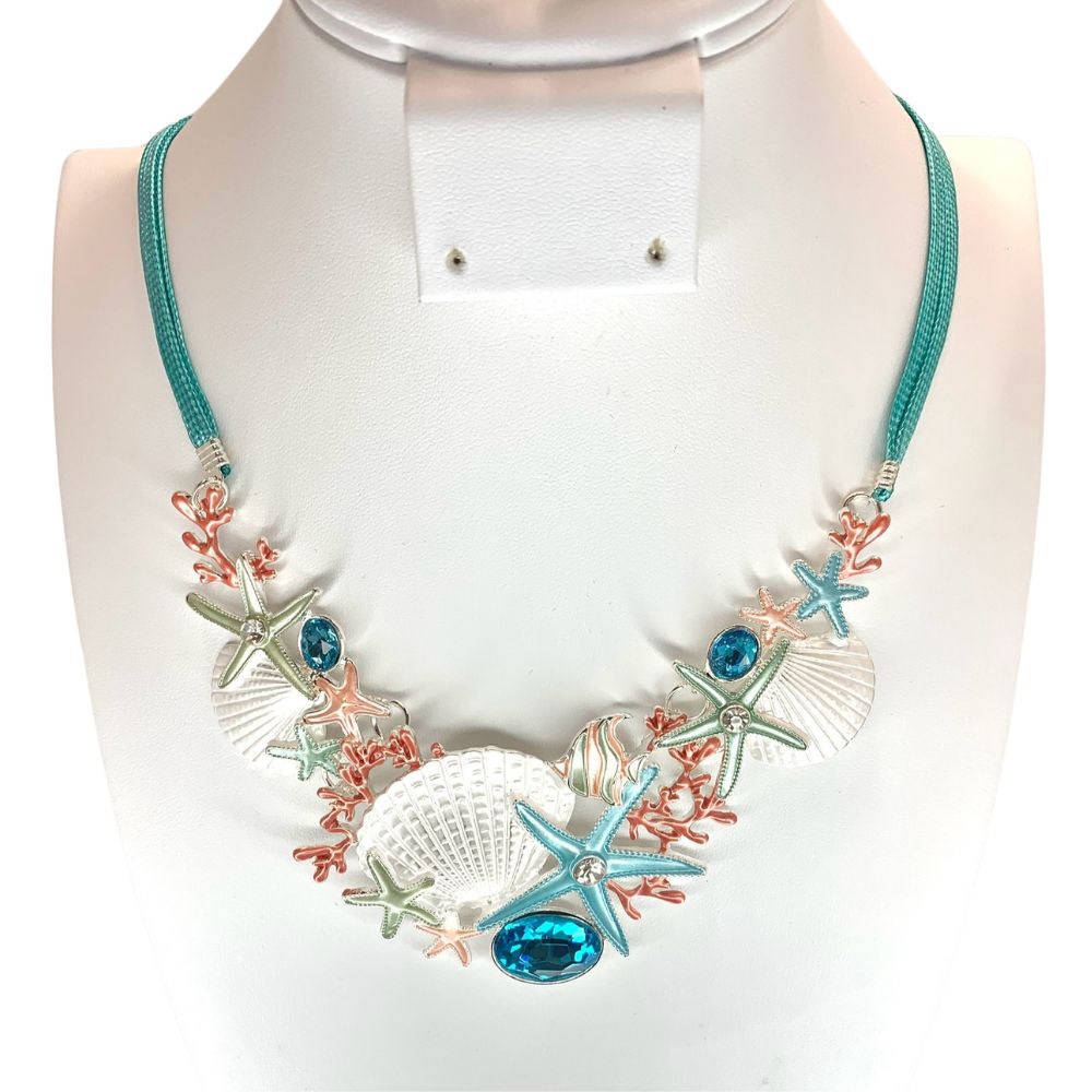 Sea Life Necklace - Coral Reef
