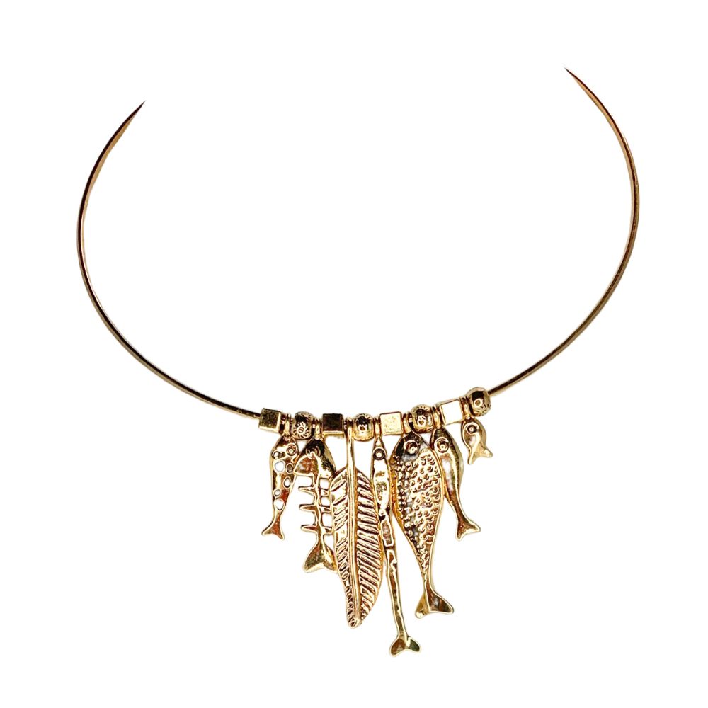 Fish Choker Necklace