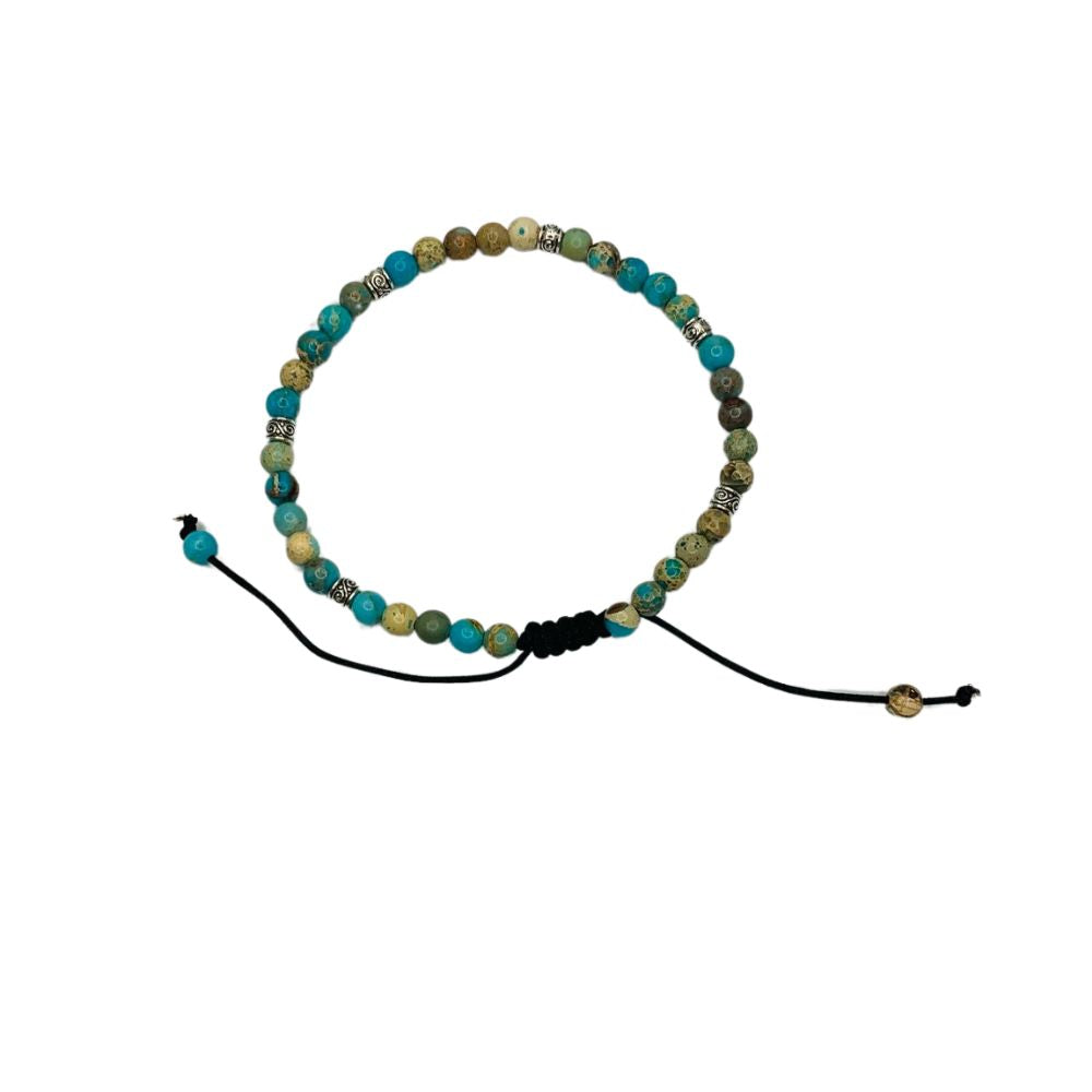 Sea Sediment Beaded Bracelet