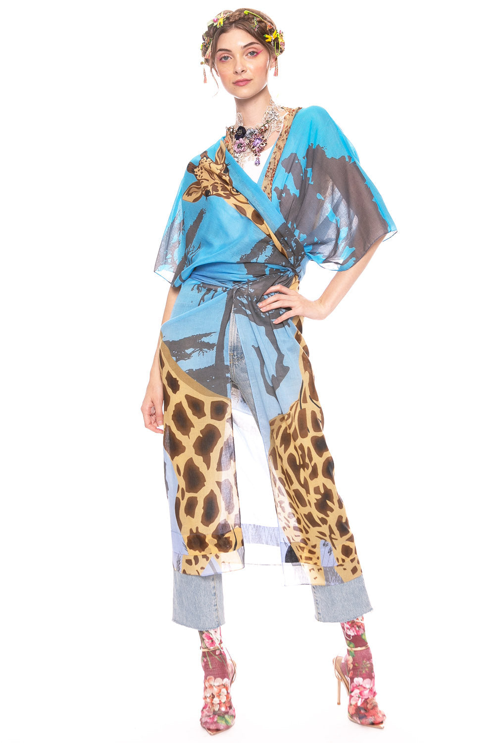 Safari Babe Kimono