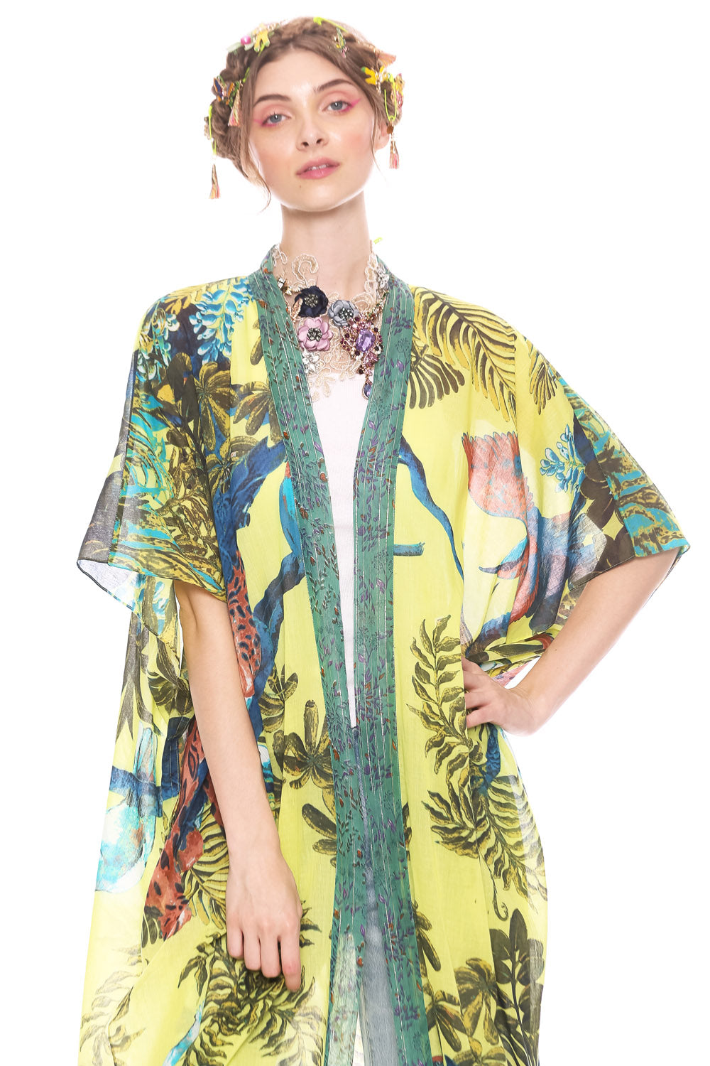 Wild Nights Maxi Kimono