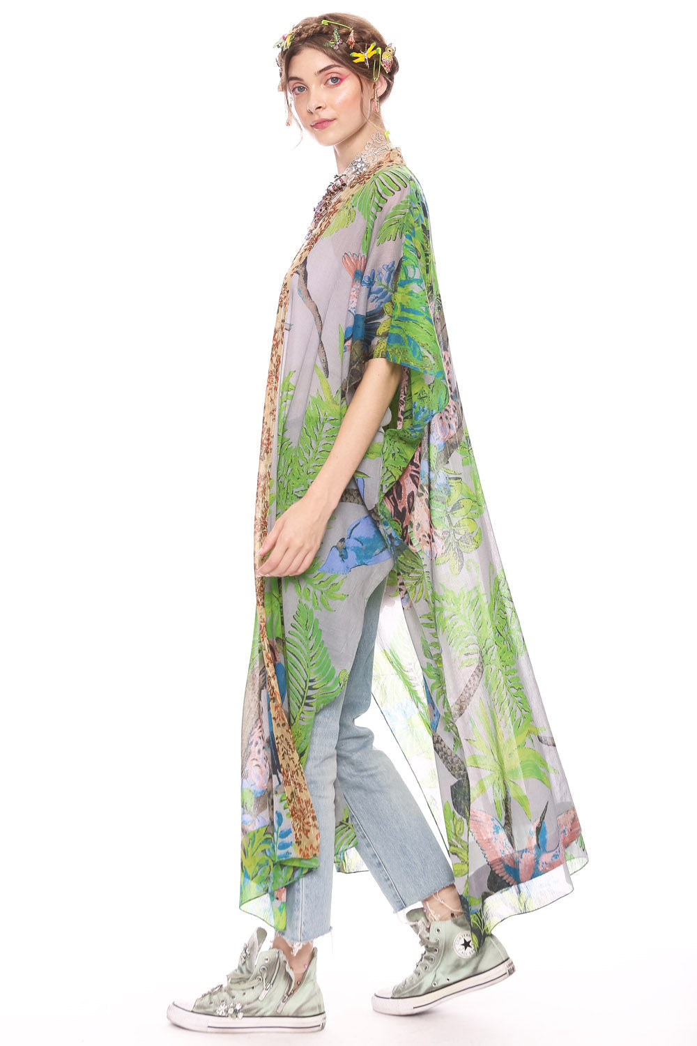 Wild Nights Maxi Kimono