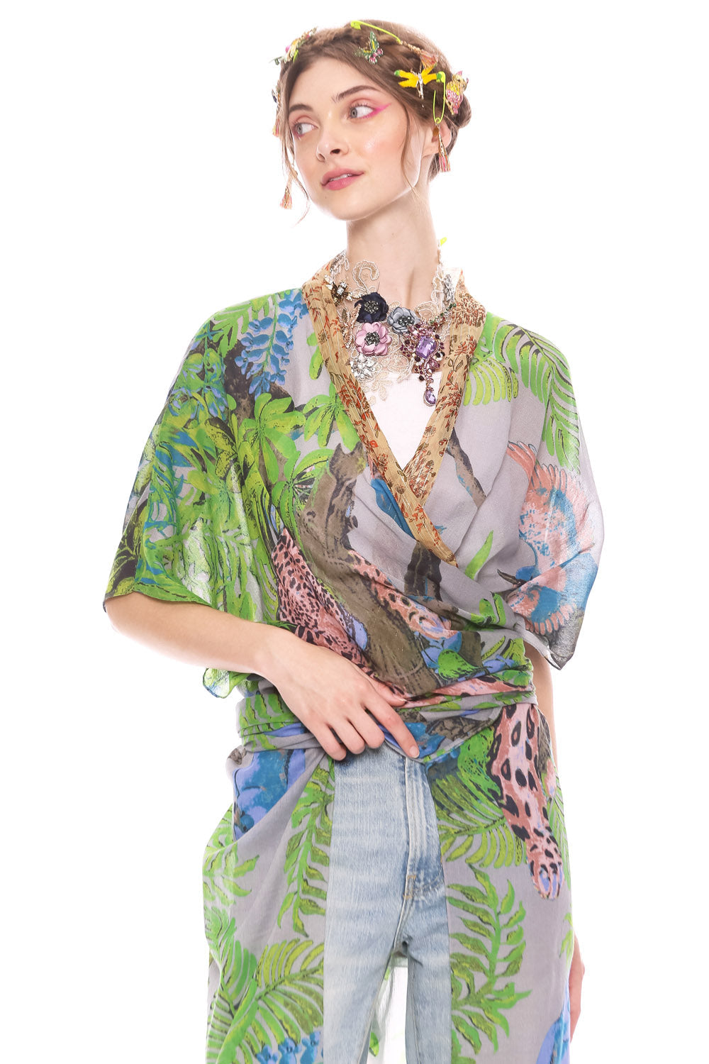 Wild Nights Maxi Kimono