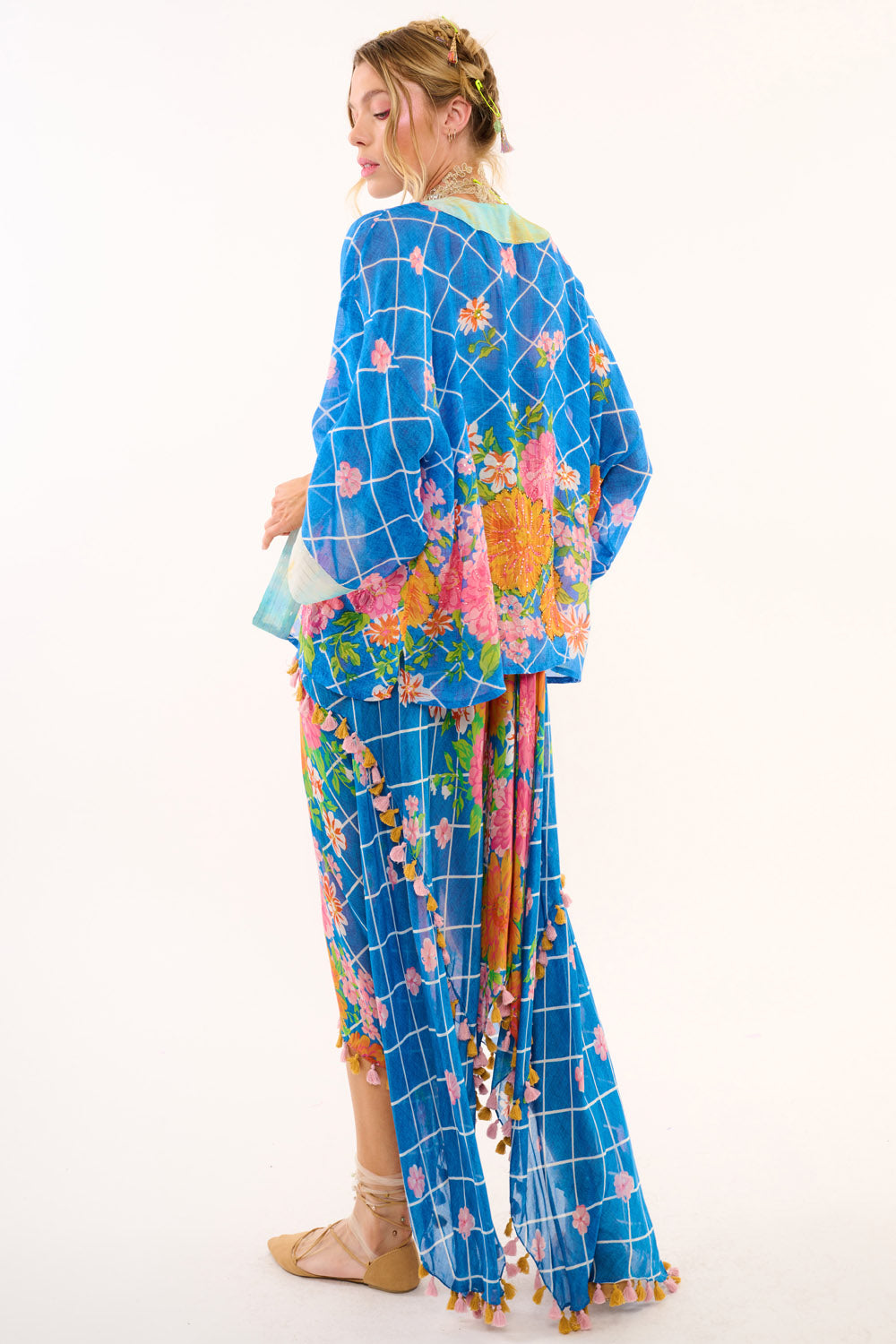 Borrocow Beauty Hand Embellished Kimono