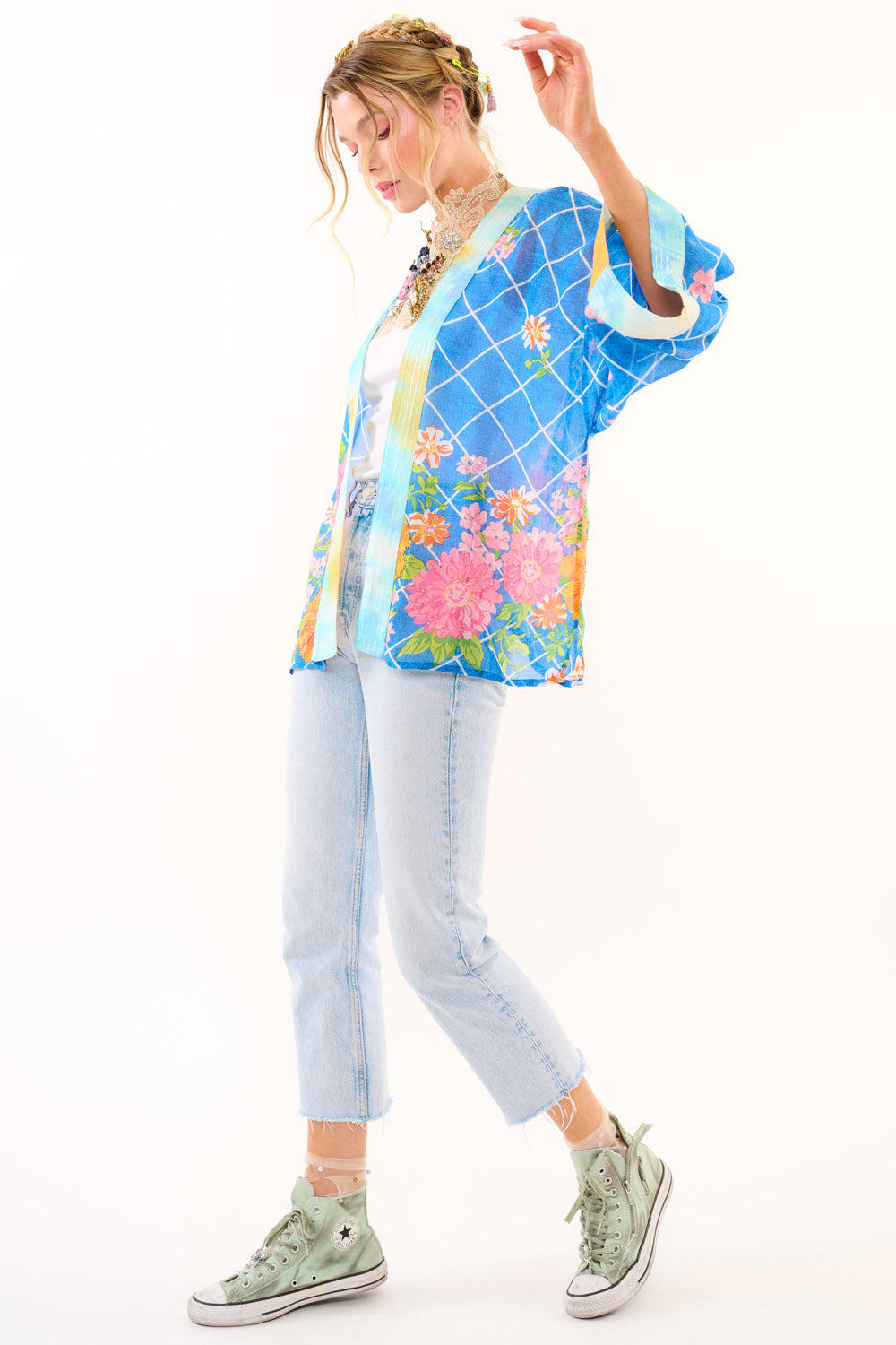 Borrocow Beauty Hand Embellished Kimono