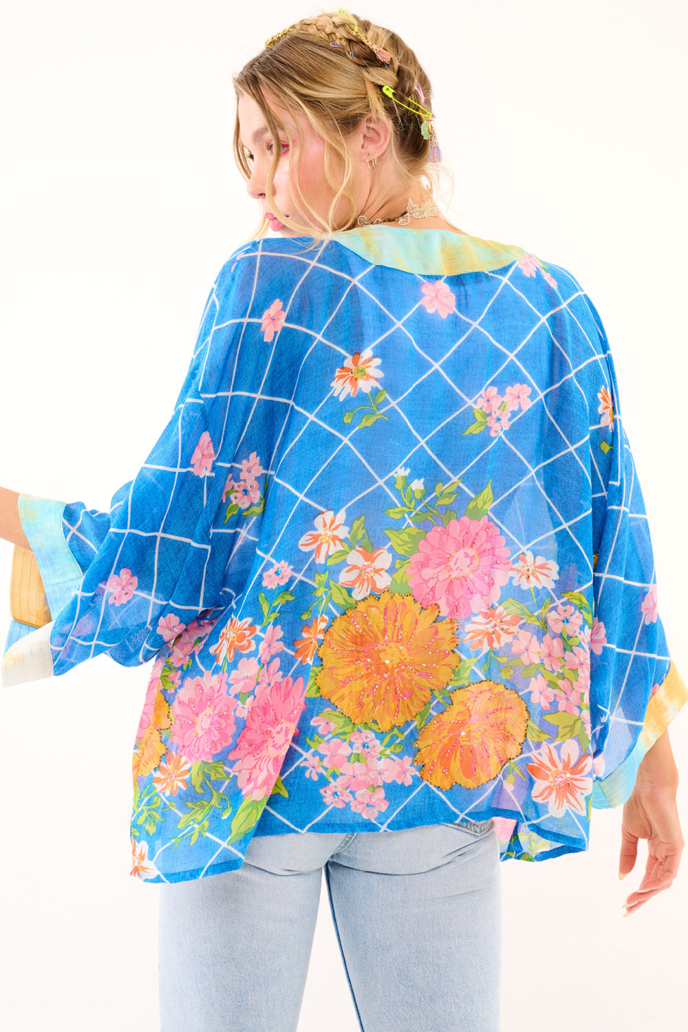 Borrocow Beauty Hand Embellished Kimono