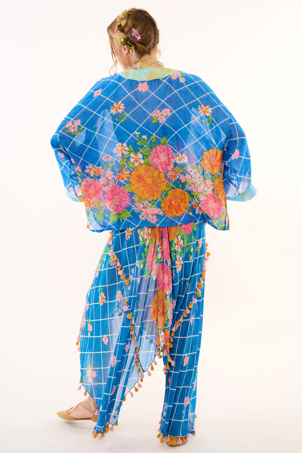 Borrocow Beauty Hand Embellished Kimono
