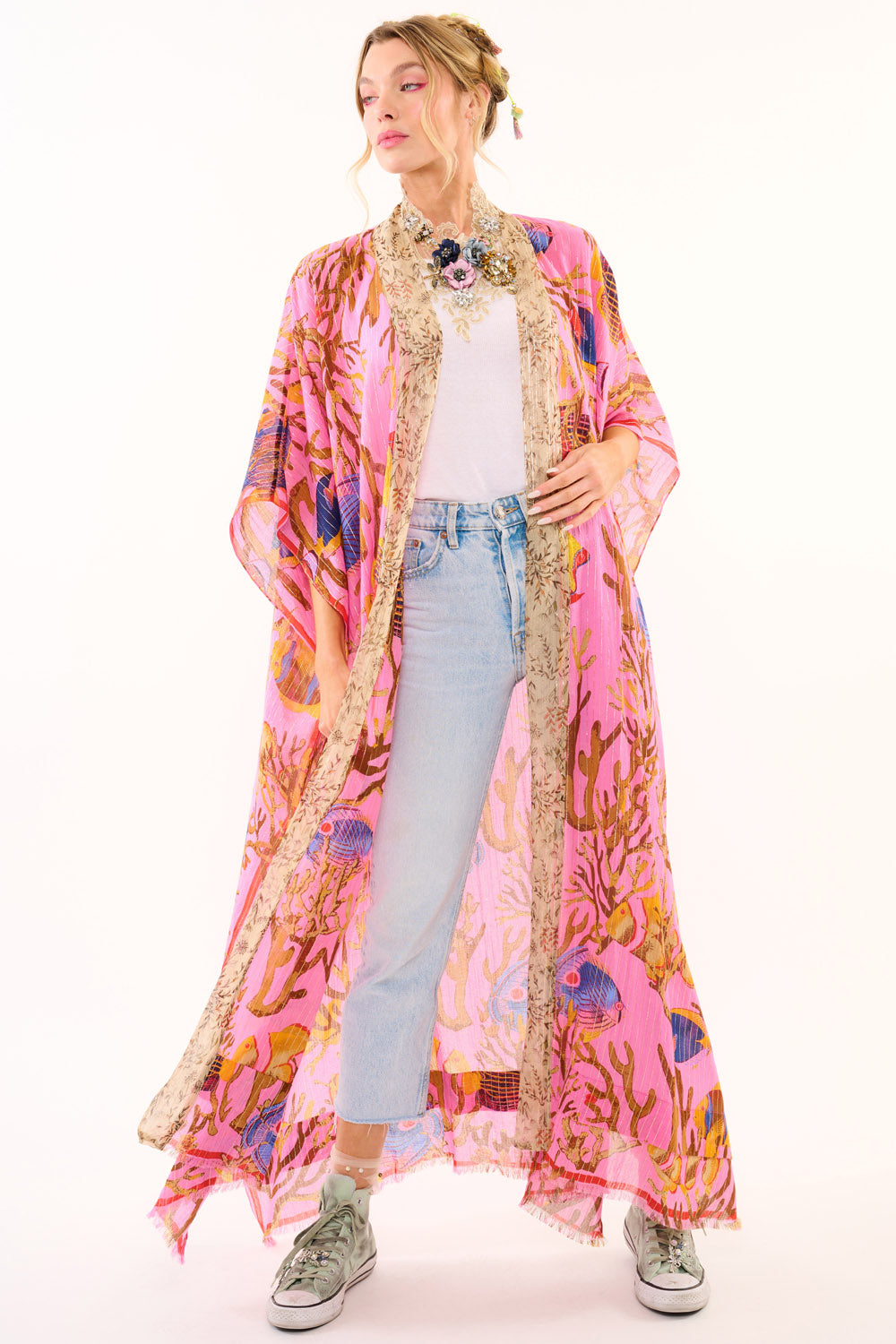 Ocean Breeze Kimono