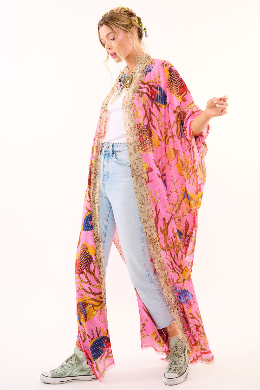 Ocean Breeze Kimono