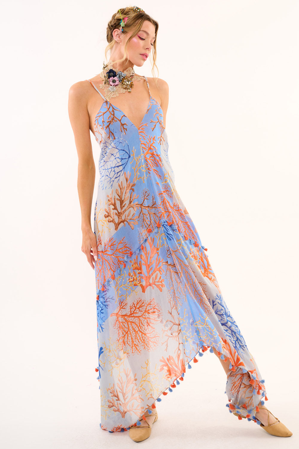 Coral Fields Dress