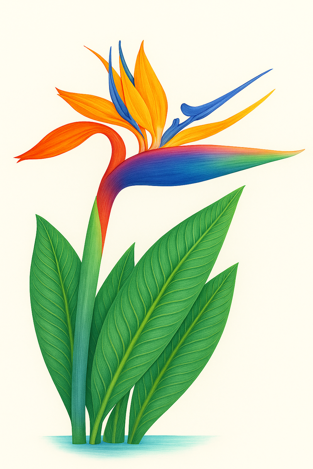 Bird of Paradise Print