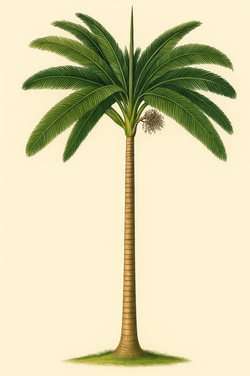 Tall Palm Tree Print