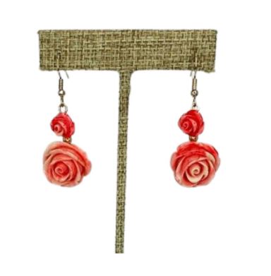 Rose Dangle Earrings