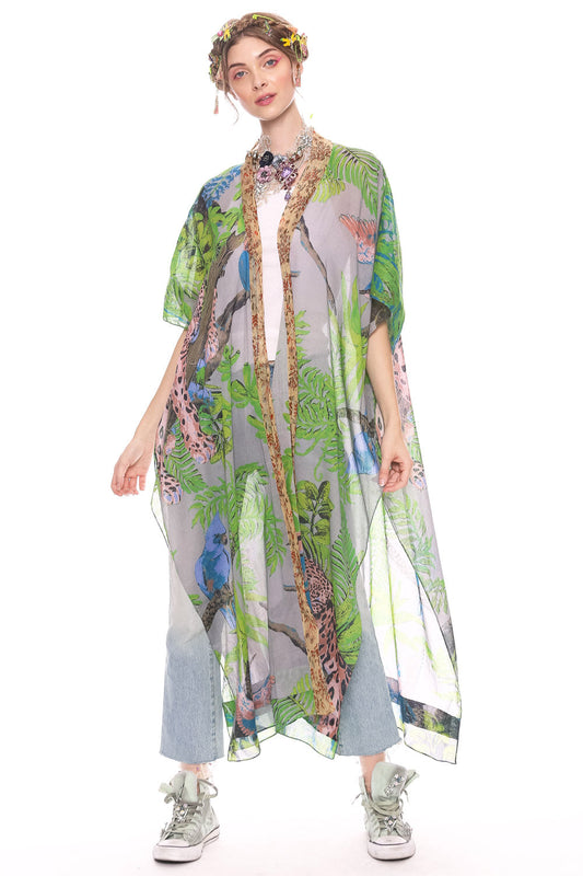 Wild Nights Maxi Kimono