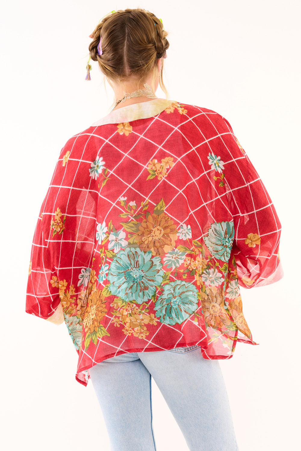 Borrocow Beauty Hand Embellished Kimono