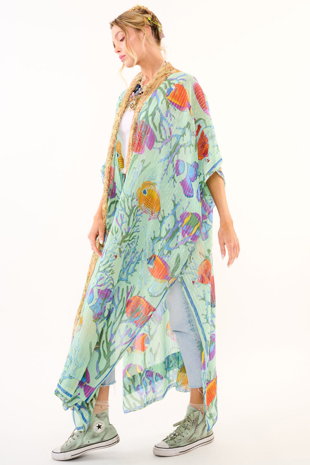 Ocean Breeze Kimono