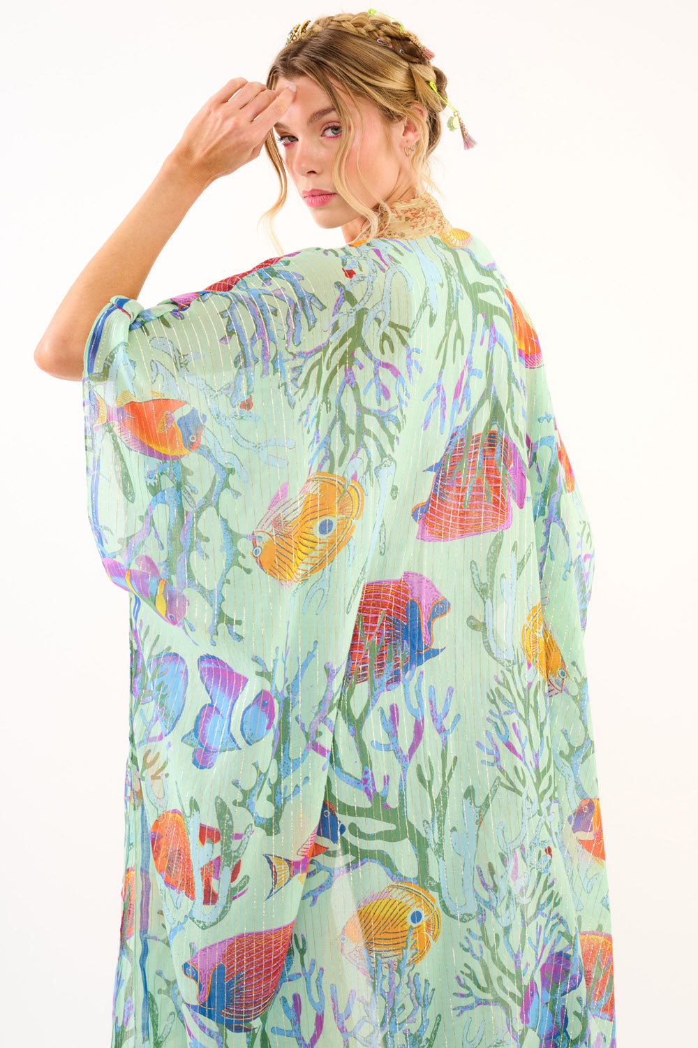 Ocean Breeze Kimono