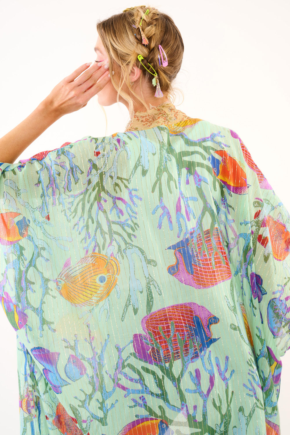 Ocean Breeze Kimono