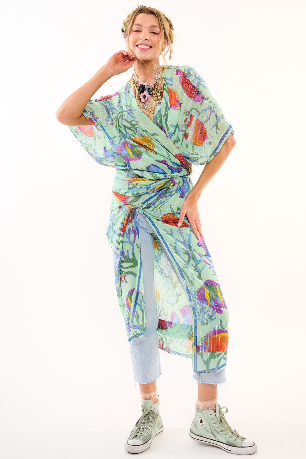 Ocean Breeze Kimono