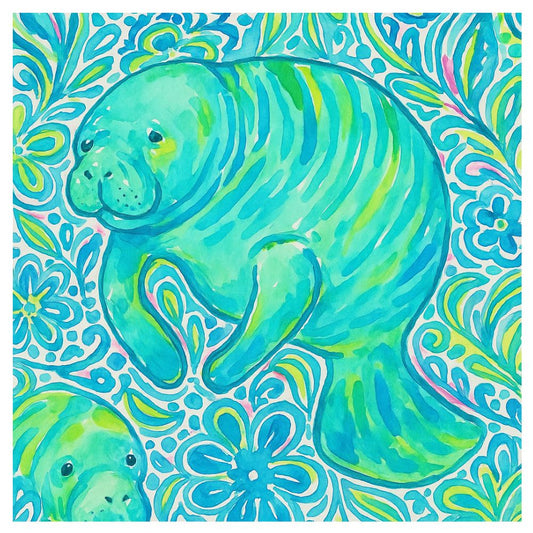 Manatee Print