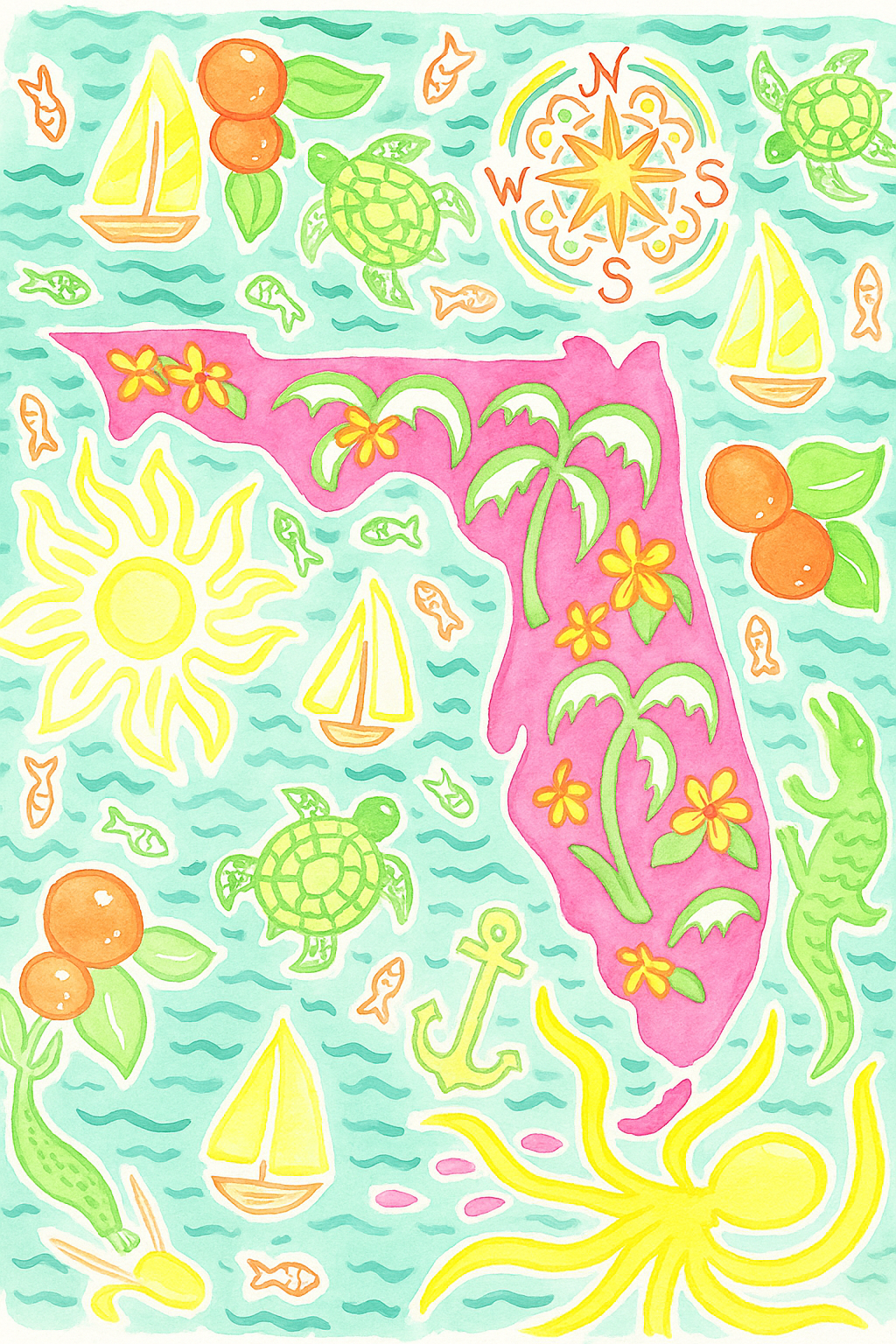 Florida Print
